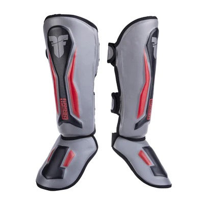 FIGHTER LEGG/VRISTBESKYTTER Thai Ergo - grey/red